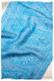 Vanna Paisley Frontière Pashmina Cashmere Scarf