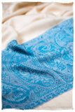 Vanna Paisley Frontière Pashmina Cashmere Scarf