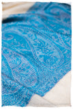 Vanna Paisley Frontière Pashmina Cashmere Scarf