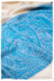 Vanna Paisley Frontière Pashmina Cashmere Scarf