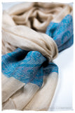 Vanna Paisley Frontière Pashmina Cashmere Scarf