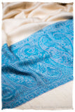 Vanna Paisley Frontière Pashmina Cashmere Scarf