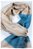 Vanna Paisley Frontière Pashmina Cashmere Scarf