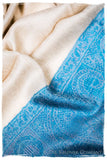 Vanna Paisley Frontière Pashmina Cashmere Scarf