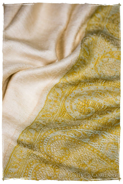 Zaynab Paisley Frontière Pashmina Cashmere Scarf