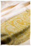 Zaynab Paisley Frontière Pashmina Cashmere Scarf
