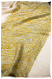 Zaynab Paisley Frontière Pashmina Cashmere Scarf