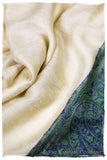 Sumaya Paisley Frontière Pashmina Cashmere Scarf