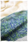 Sumaya Paisley Frontière Pashmina Cashmere Scarf