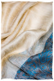 Sherine Paisley Frontière Pashmina Cashmere Scarf