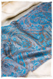 Sherine Paisley Frontière Pashmina Cashmere Scarf