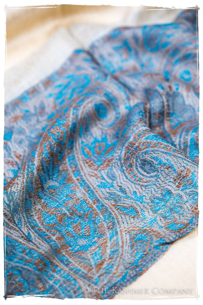 Sherine Paisley Frontière Pashmina Cashmere Scarf