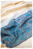 Sherine Paisley Frontière Pashmina Cashmere Scarf