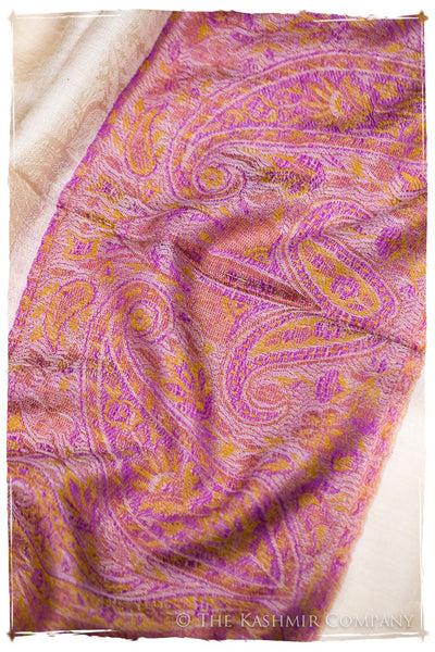 Samiya Paisley Frontière Pashmina Cashmere Scarf