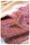 Samiya Paisley Frontière Pashmina Cashmere Scarf