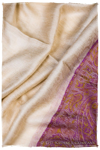 Samiya Paisley Frontière Pashmina Cashmere Scarf