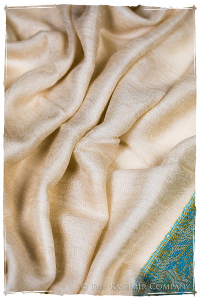 Sakhra Paisley Frontière Pashmina Cashmere Scarf