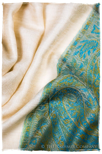 Sakhra Paisley Frontière Pashmina Cashmere Scarf