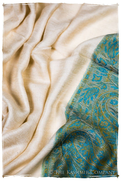 Sakhra Paisley Frontière Pashmina Cashmere Scarf