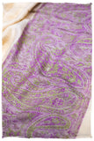 Ruqayya Paisley Frontière Pashmina Cashmere Scarf