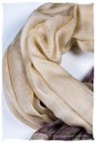 Ruqayya Paisley Frontière Pashmina Cashmere Scarf