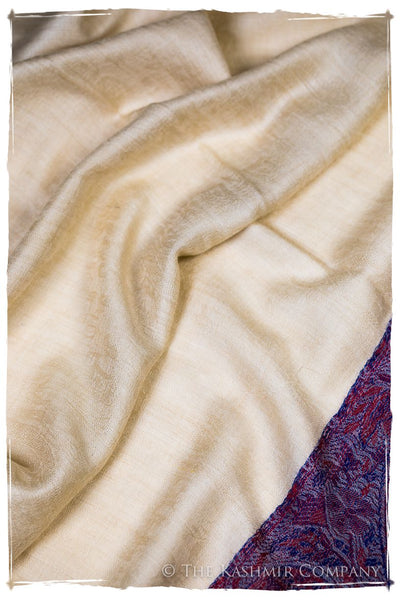 Qistina Paisley Frontière Pashmina Cashmere Scarf