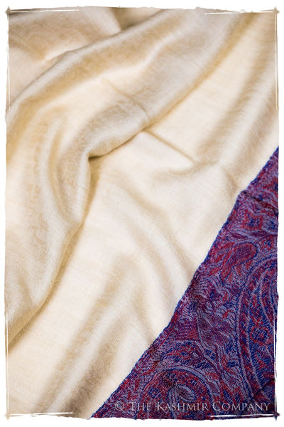 Qistina Paisley Frontière Pashmina Cashmere Scarf