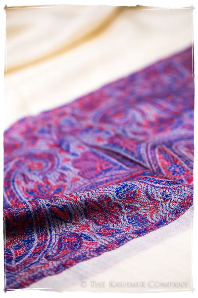 Qistina Paisley Frontière Pashmina Cashmere Scarf