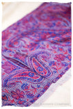 Qistina Paisley Frontière Pashmina Cashmere Scarf