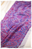 Qistina Paisley Frontière Pashmina Cashmere Scarf
