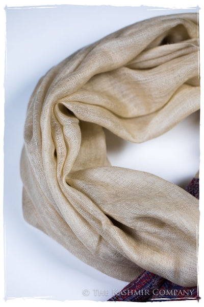 Qistina Paisley Frontière Pashmina Cashmere Scarf