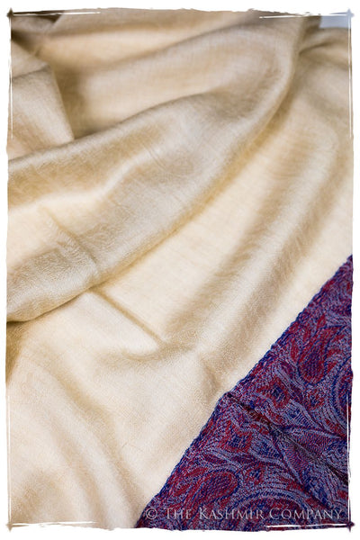 Qistina Paisley Frontière Pashmina Cashmere Scarf