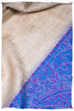 Naziha Paisley Frontière Pashmina Cashmere Scarf