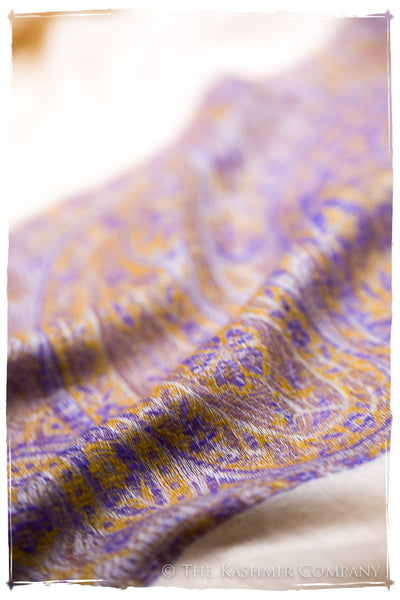 Nafisa Paisley Frontière Pashmina Cashmere Scarf