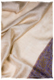 Nafisa Paisley Frontière Pashmina Cashmere Scarf