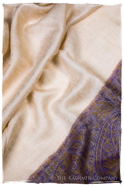 Nafisa Paisley Frontière Pashmina Cashmere Scarf