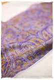 Nafisa Paisley Frontière Pashmina Cashmere Scarf