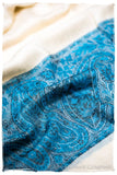 Nadine Paisley Frontière Pashmina Cashmere Scarf