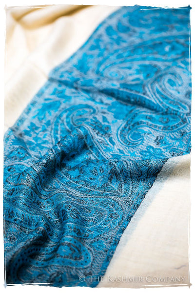 Nadine Paisley Frontière Pashmina Cashmere Scarf