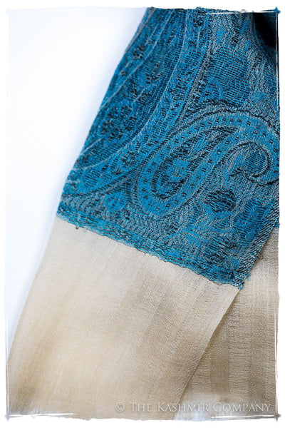 Nadine Paisley Frontière Pashmina Cashmere Scarf