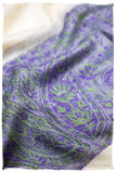 Maysoon Paisley Frontière Pashmina Cashmere Scarf