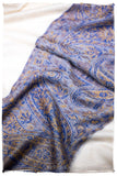 Maya Paisley Frontière Pashmina Cashmere Scarf