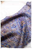 Maya Paisley Frontière Pashmina Cashmere Scarf