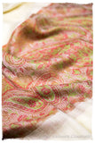 Mai Paisley Frontière Pashmina Cashmere Scarf
