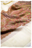 Mai Paisley Frontière Pashmina Cashmere Scarf