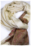 Mai Paisley Frontière Pashmina Cashmere Scarf