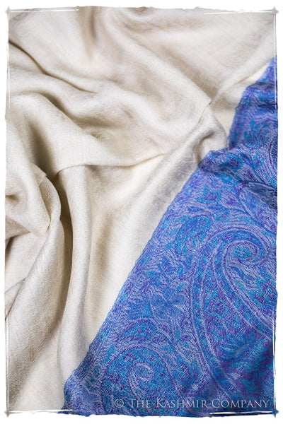 Leila Paisley Frontière Pashmina Cashmere Scarf