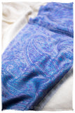 Leila Paisley Frontière Pashmina Cashmere Scarf