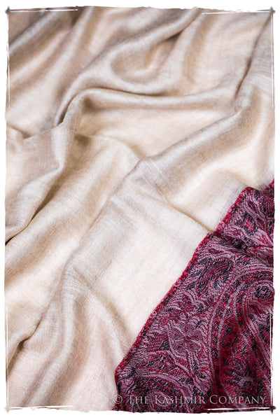 Layal Paisley Frontière Pashmina Cashmere Scarf