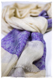 Khadija Paisley Frontière Pashmina Cashmere Scarf